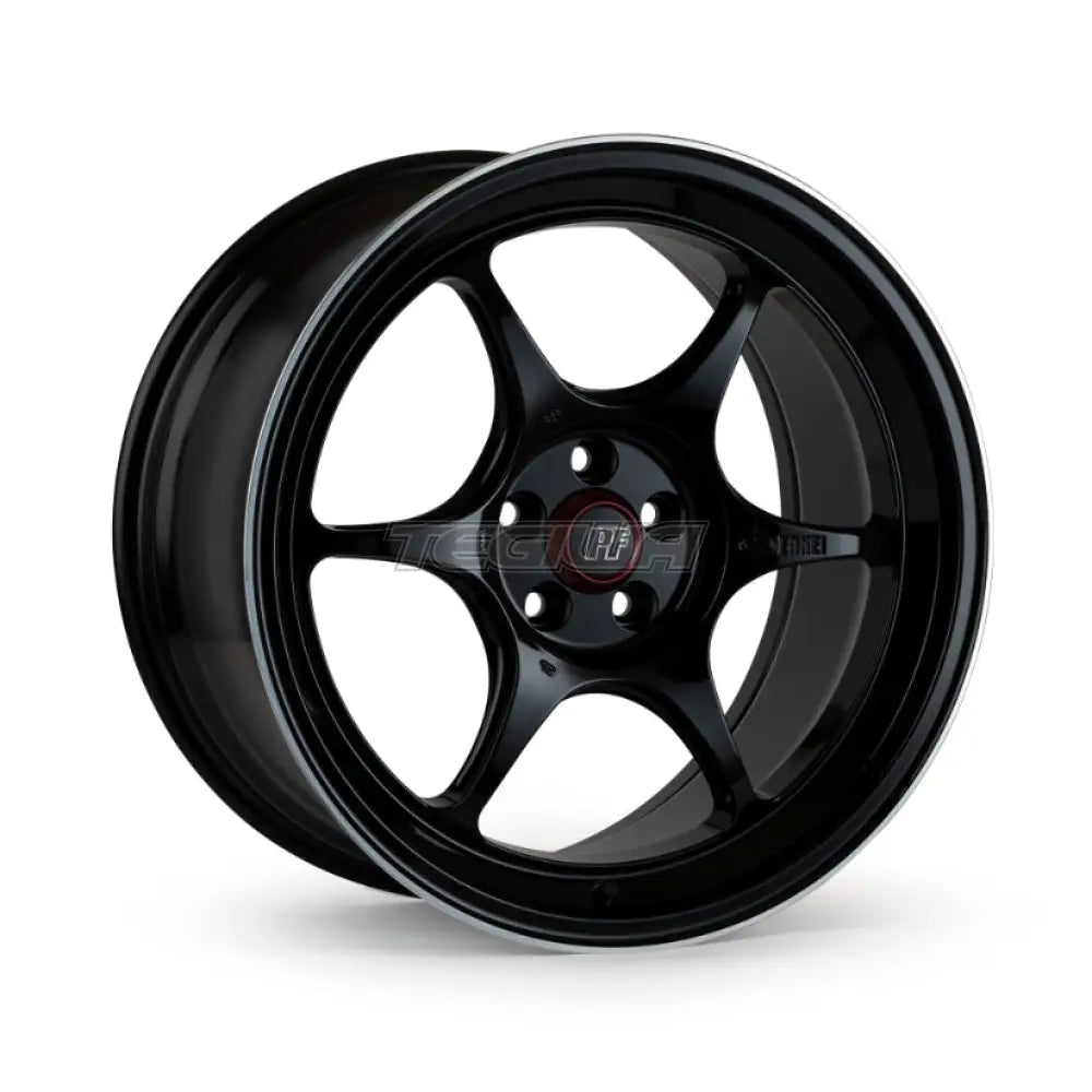 Enkei PF06 Alloy Wheel 18x8.5 ET34 5x114.3 Black Machined 75mm CB
