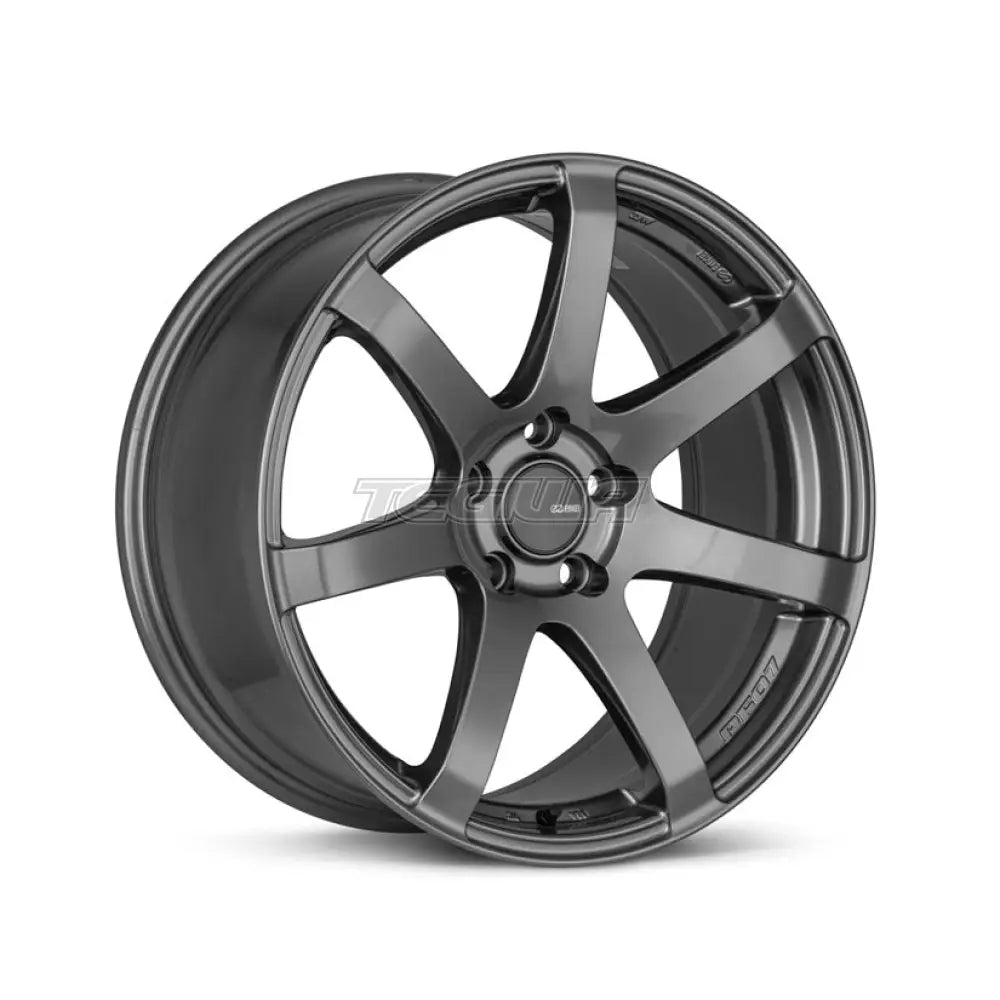 Enkei PF07 Alloy Wheel 18x8 ET45 5x100 Dark Silver 75mm CB