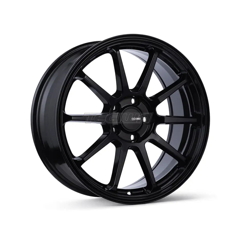 Enkei PX-10 Alloy Wheel 16x7 ET45 5x100 Gloss Black 72.6mm CB