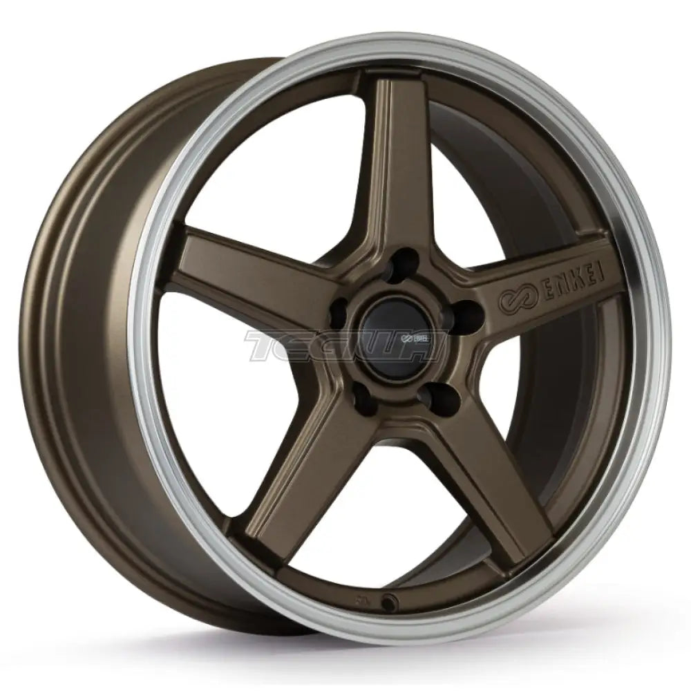 Enkei Quasar Alloy Wheel 17x7.5 ET45 5x100 Matt Bronze 72.6mm CB