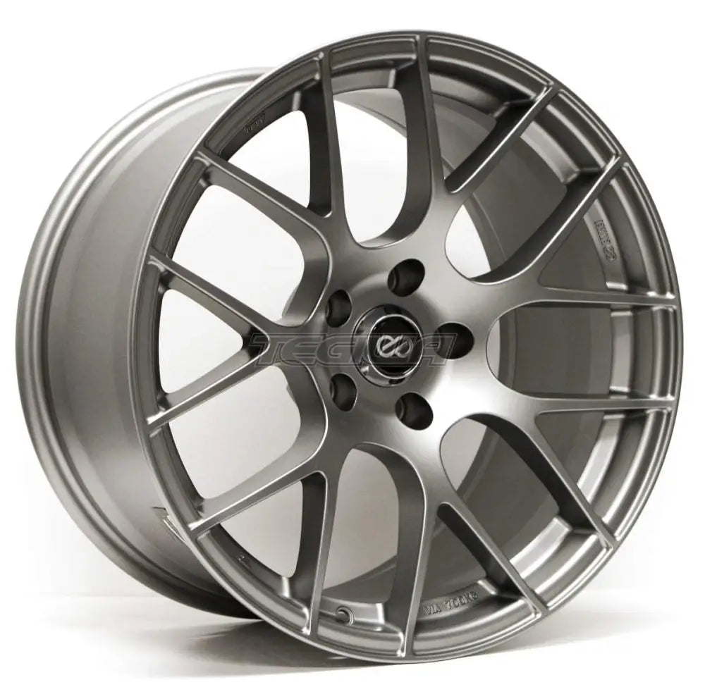 Enkei Raijin Alloy Wheel 18x8 ET45 5x100 Titanium 72mm CB