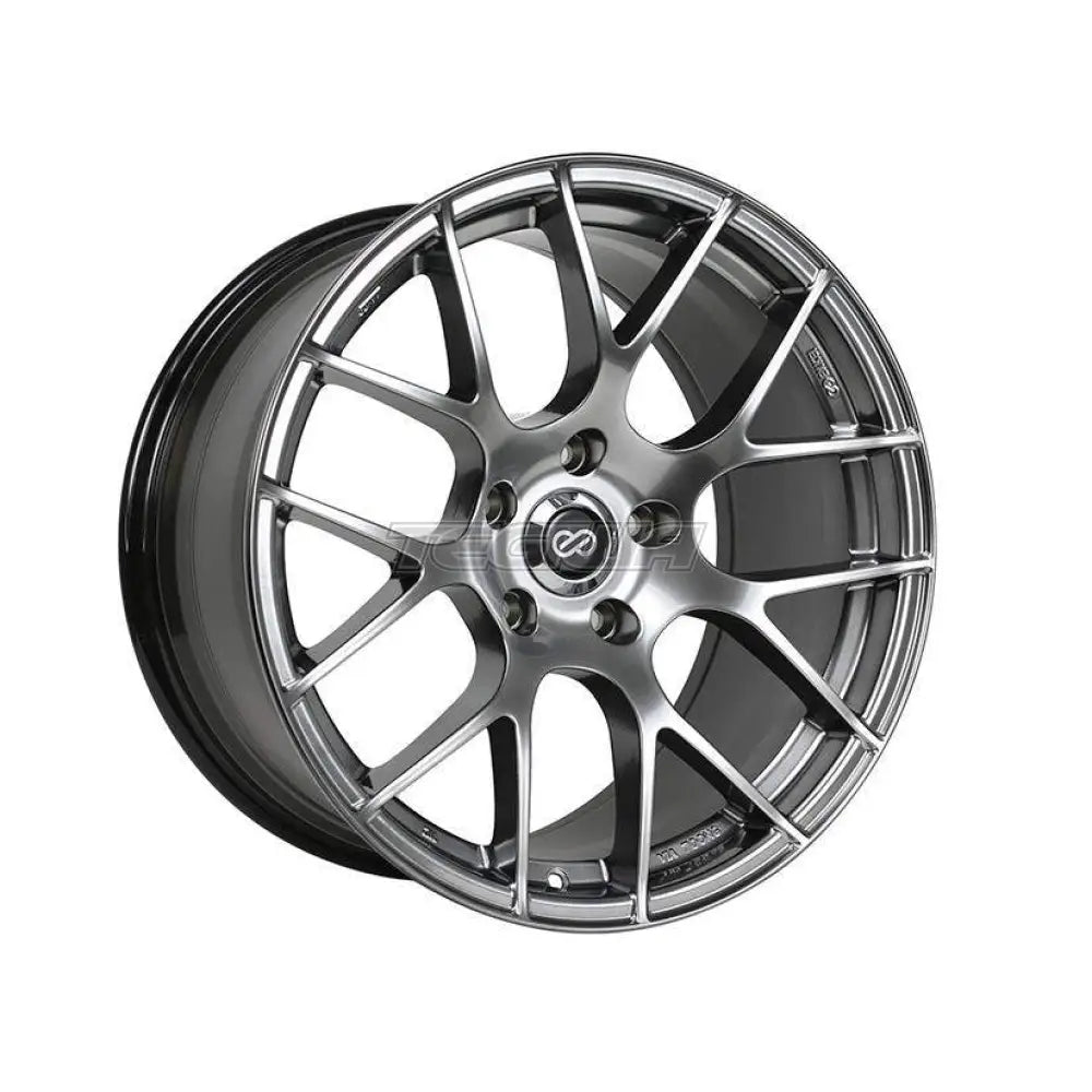 Enkei Raijin Alloy Wheel 19x8.5 ET50 5x114.3 Hyper Silver 72.6mm CB