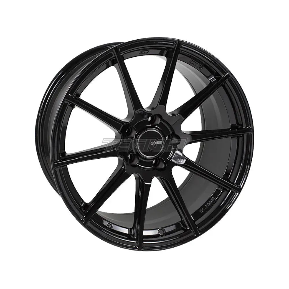 Enkei TS10 Alloy Wheel 18x8.5 ET35 5x114.3 Black 72.6mm CB