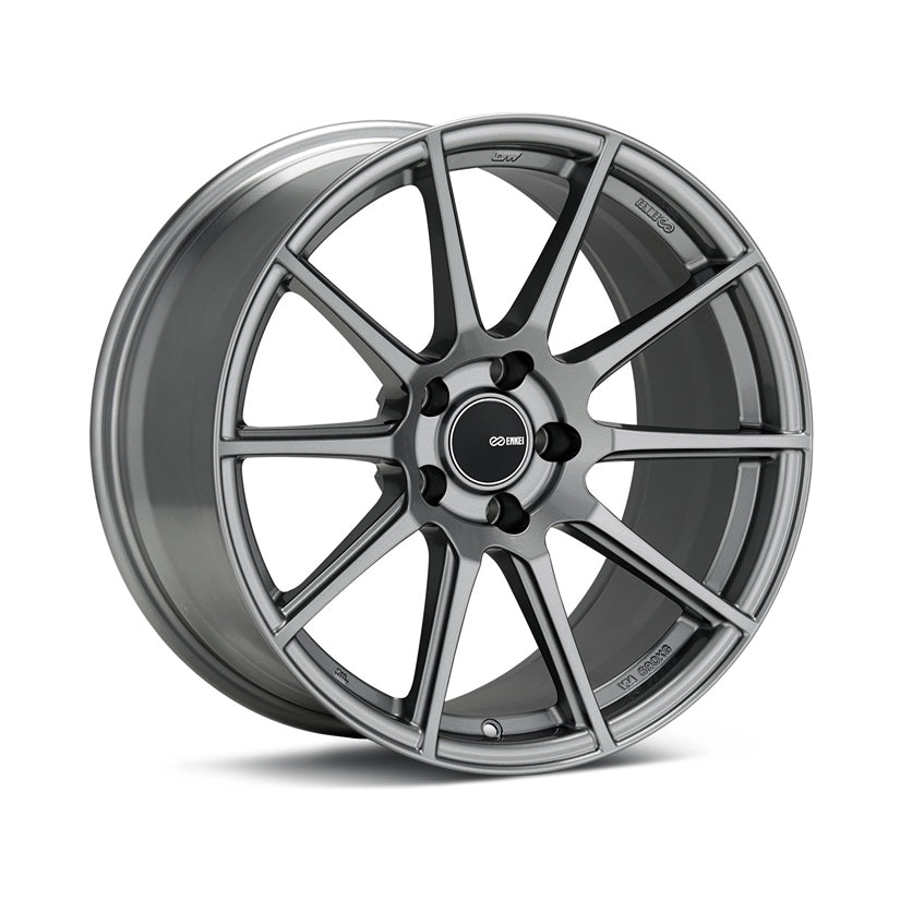 Enkei TS10 Alloy Wheel 17x8 ET45 5x114.3 Storm Grey 72.6mm CB - CLEARANCE