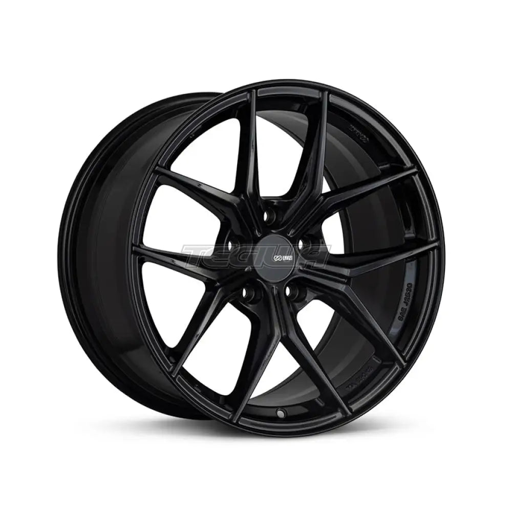 Enkei TSR-X Alloy Wheel 18x8 ET45 5x112 Gloss Black 72.6mm CB