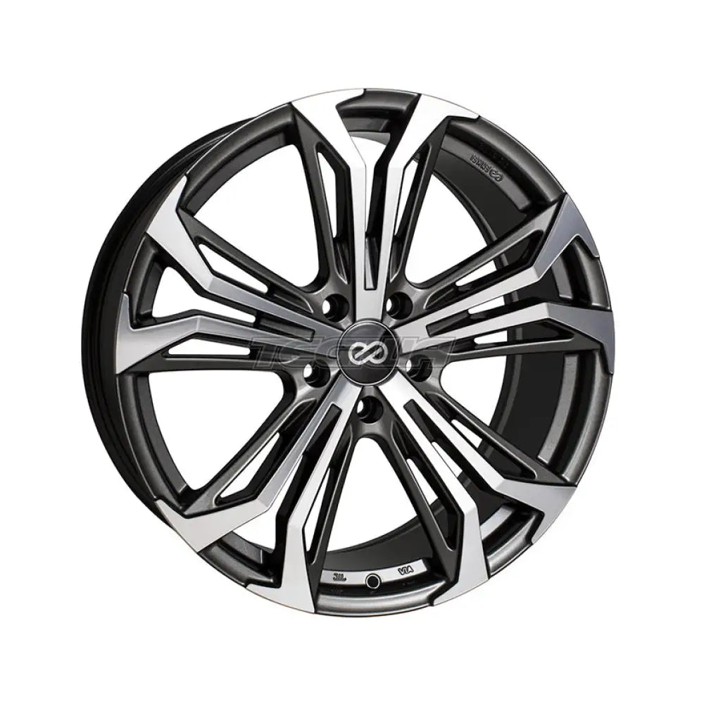 Enkei Vortex 5 Alloy Wheel 18x8 ET38 5x114.3 Anthracite Machined 114.3mm CB
