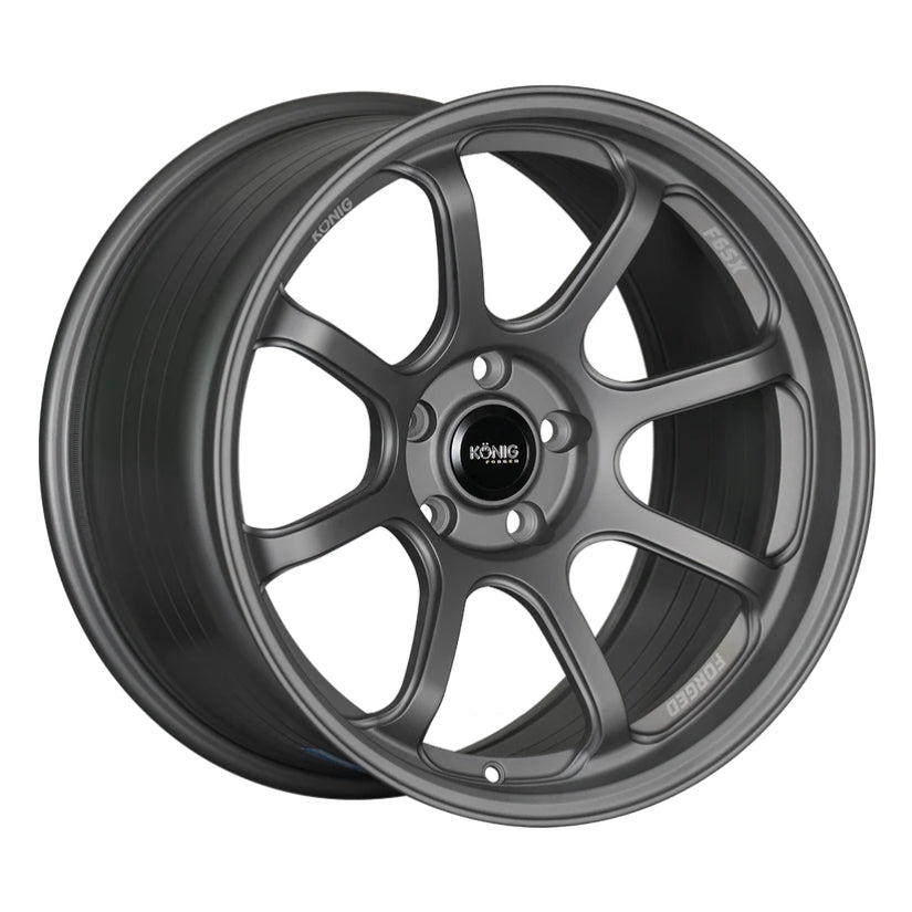 Konig Forged F6SX Alloy Wheel 18x8.5 ET45 5x114.3 Satin Grey 73.1mm CB