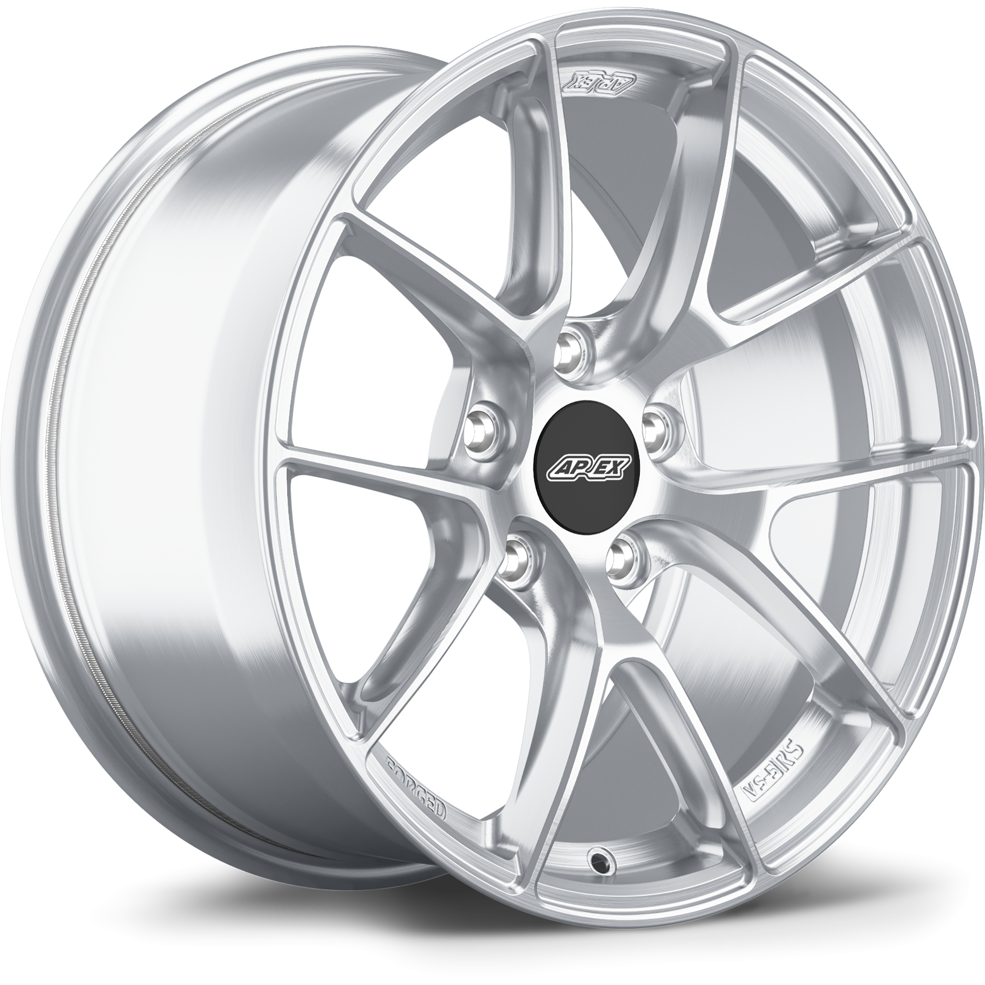 Apex VS-5RS Forged Alloy Wheel 17x9 ET42 5x120 Brushed Clear 72.56mm CB