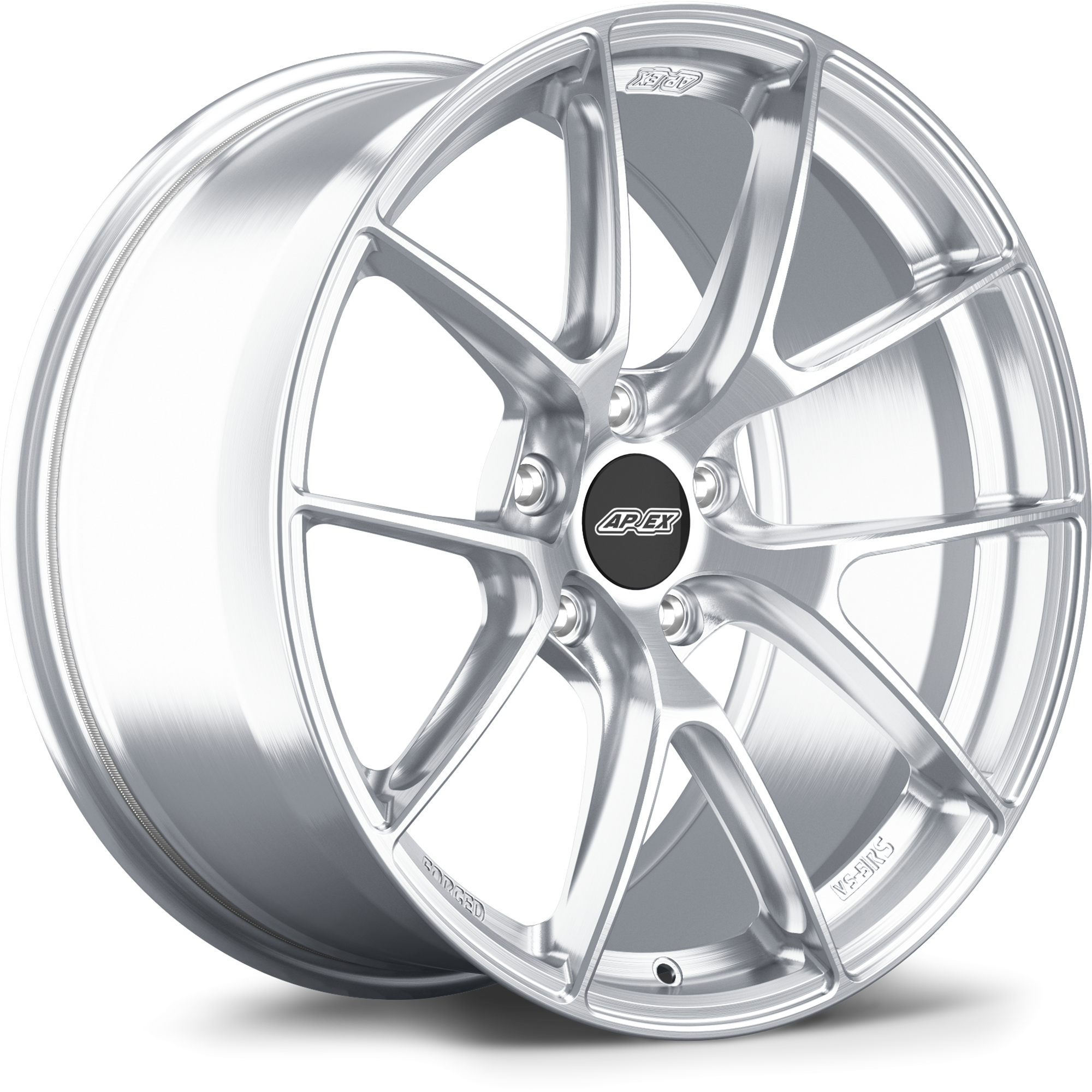 Apex VS-5RS Forged Alloy Wheel 19x11 ET48 5x130 Brushed Clear 71.6mm CB