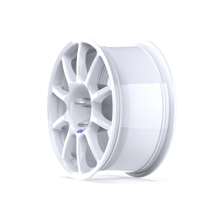 Braid Fullrace Rallycross Alloy Wheel 18x8 ET10 to 40 5x130 White Shiny