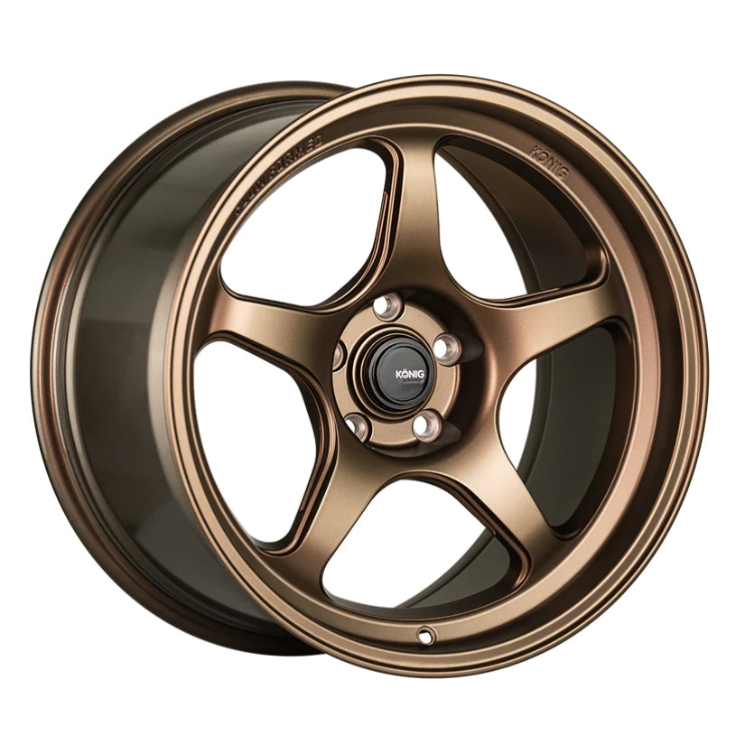 Konig Hyperspec Alloy Wheel 15x7 ET35 4x100 Matte Bronze 73.1mm CB