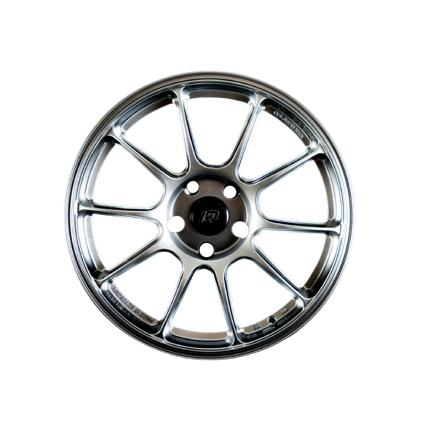 Racing Division VR5 Alloy Wheel 15x7 ET32 4x100 Hyper Black 73.1mm CB