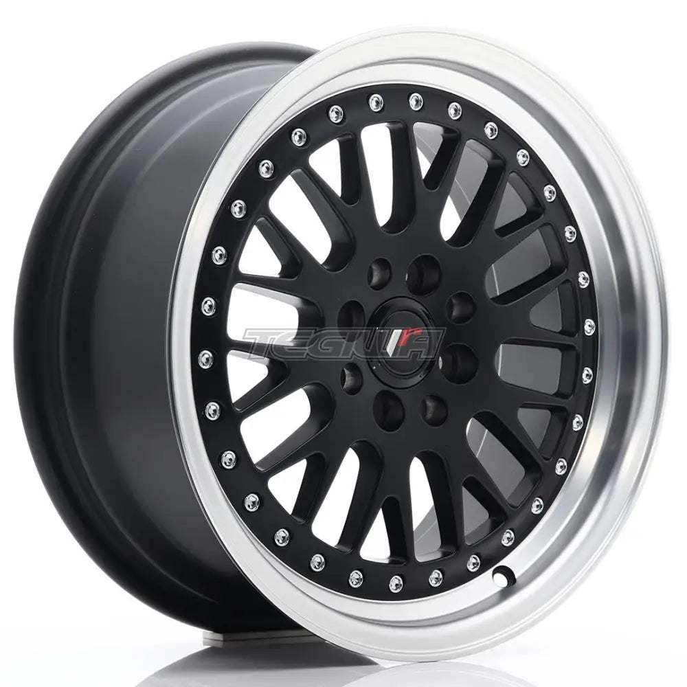 Japan Racing JR10 Alloy Wheel 16x7 ET30 4x100/108 Matt Black With Machined Lip