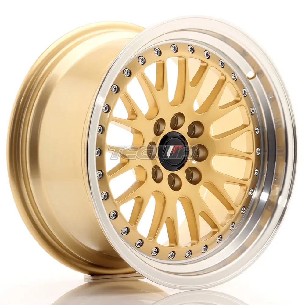 Japan Racing JR10 Alloy Wheel 16x8 ET20 4x100/108 Gold With Machined Lip