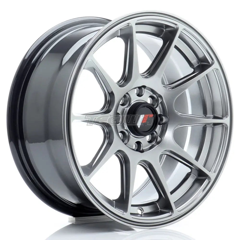 Japan Racing JR11 Alloy Wheel 15x7 ET30 4x100/108 Hyper Black