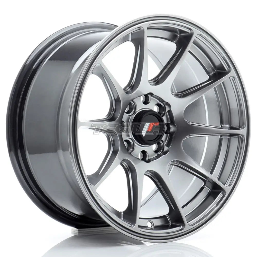Japan Racing JR11 Alloy Wheel 15x8 ET25 4x100/108 Hyper Black