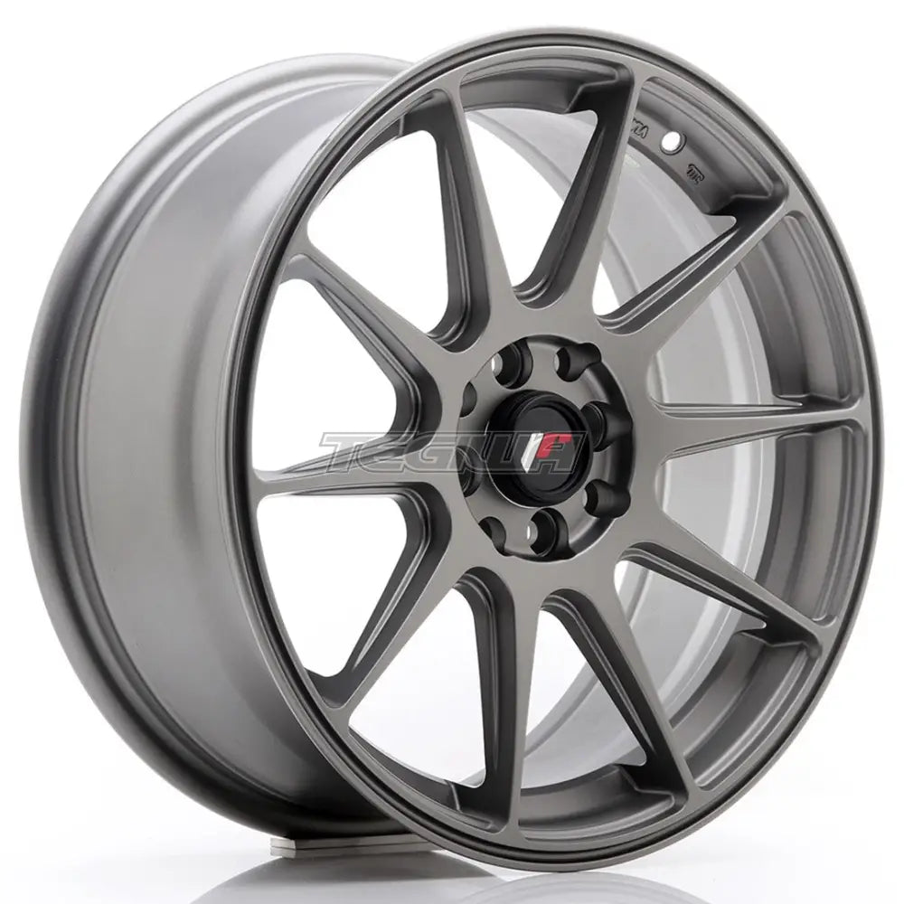 Japan Racing JR11 Alloy Wheel 17x7.25 ET35 4x100/114.3 Matt Gun Metal