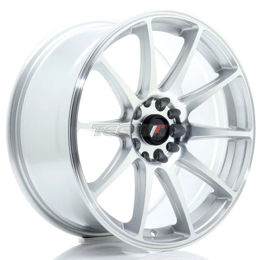 Japan Racing JR11 Alloy Wheel 18x8.5 ET35 5x100/108 Silver Machined Face