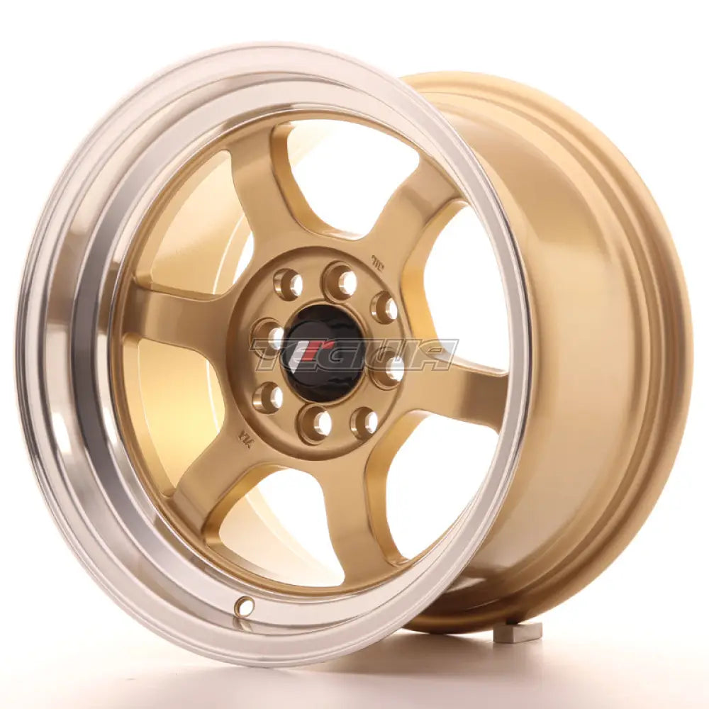 Japan Racing JR12 Alloy Wheel 15x8.5 - 4x114.3 / 4x100 - ET13 - Gold - CLEARANCE