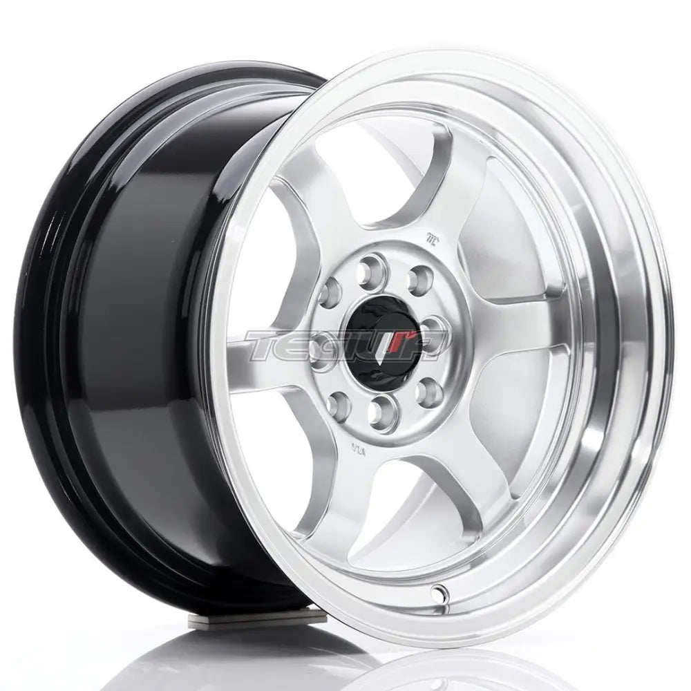 Japan Racing JR12 Alloy Wheel 15x8.5 ET13 4x100/114 Hyper Silver