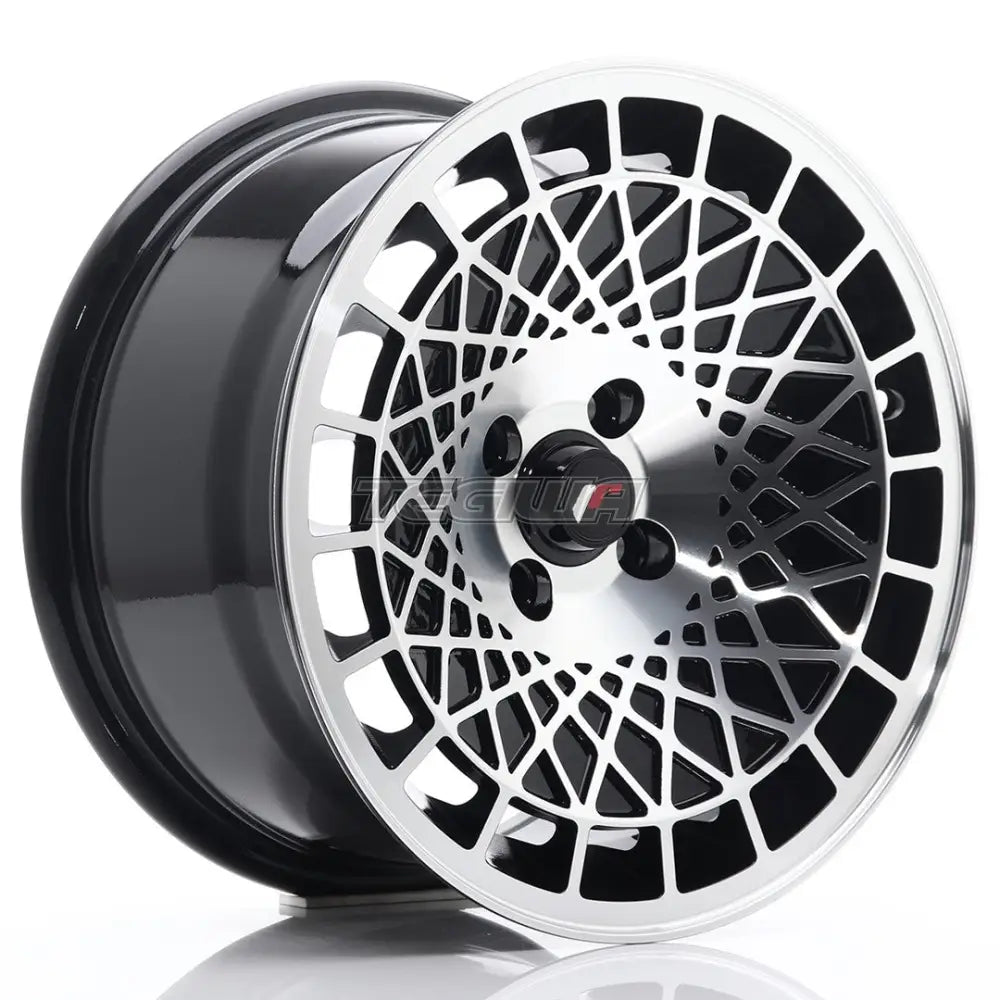 Japan Racing JR14 Alloy Wheel 15x8 ET20 4x100 Gloss Black Machined Face 74mm CB
