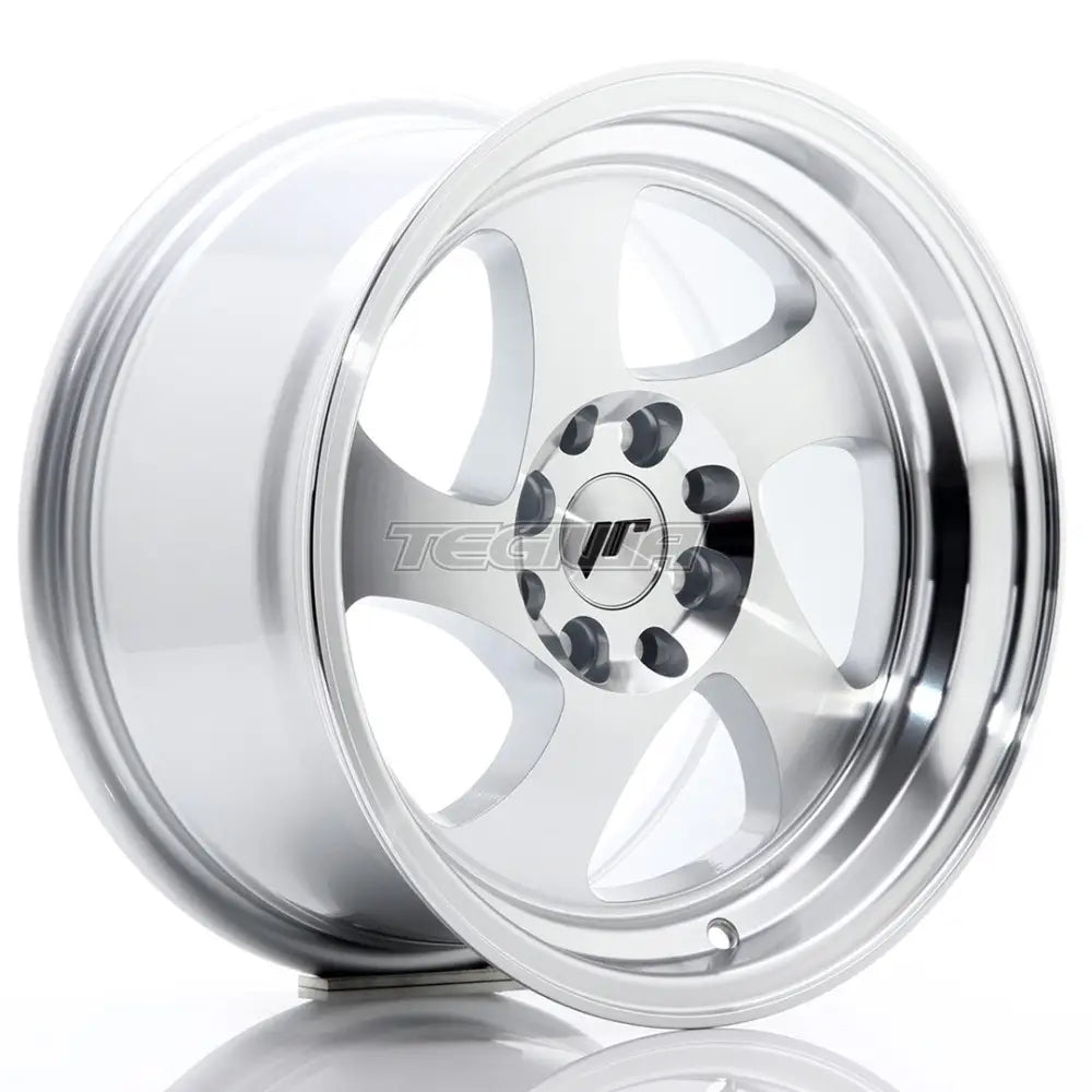 Japan Racing JR15 Alloy Wheel 15x8 ET20 4x100/108 Machined Silver