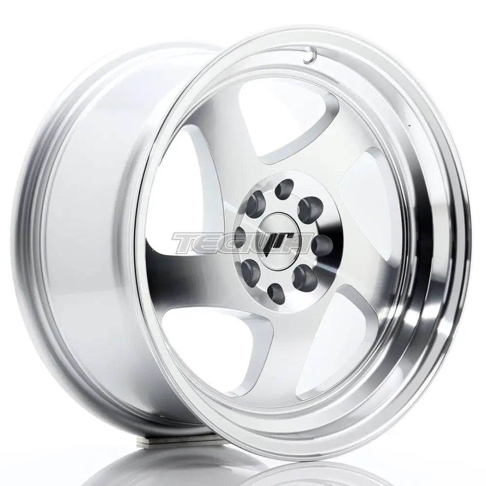 Japan Racing JR15 Alloy Wheel 16x8 ET25 4x100/108 Machined Silver