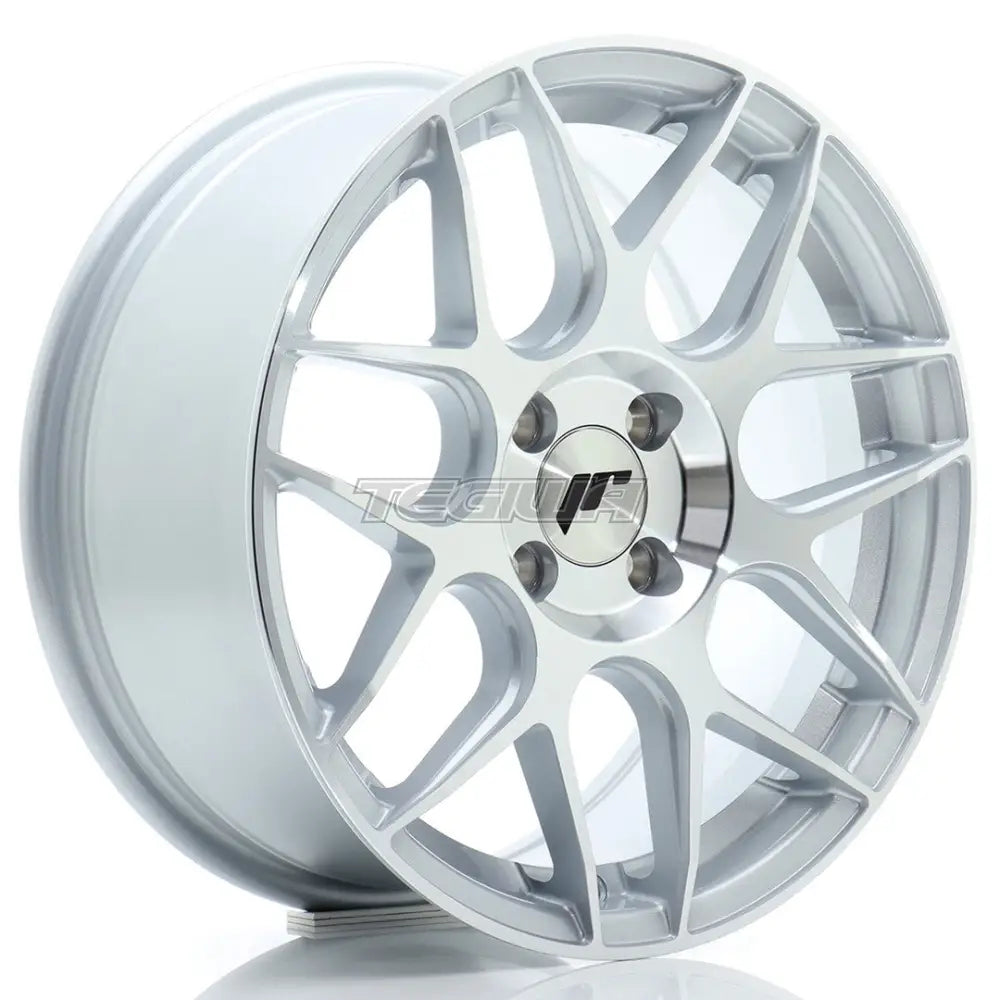 Japan Racing JR18 Alloy Wheel 16x7 ET25 4x108 Silver Machined Face