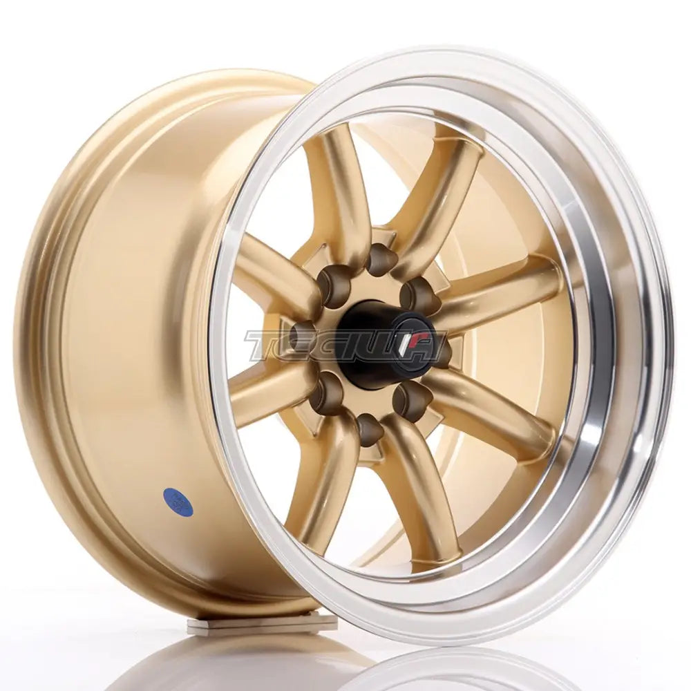 Japan Racing JR19 Alloy Wheel 14x8 ET-13 4x100/114 Gold
