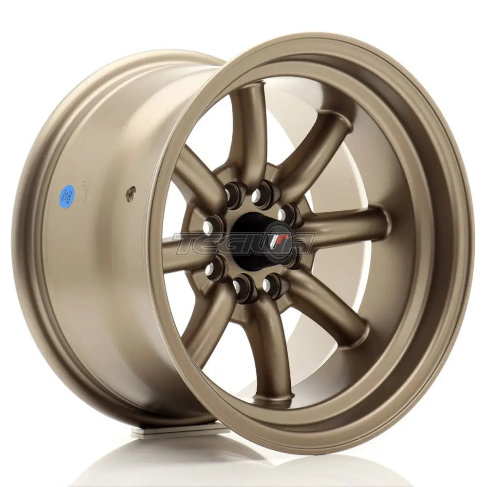 Japan Racing JR19 Alloy Wheel 15x9 ET-13 4x100/108 Matt Bronze