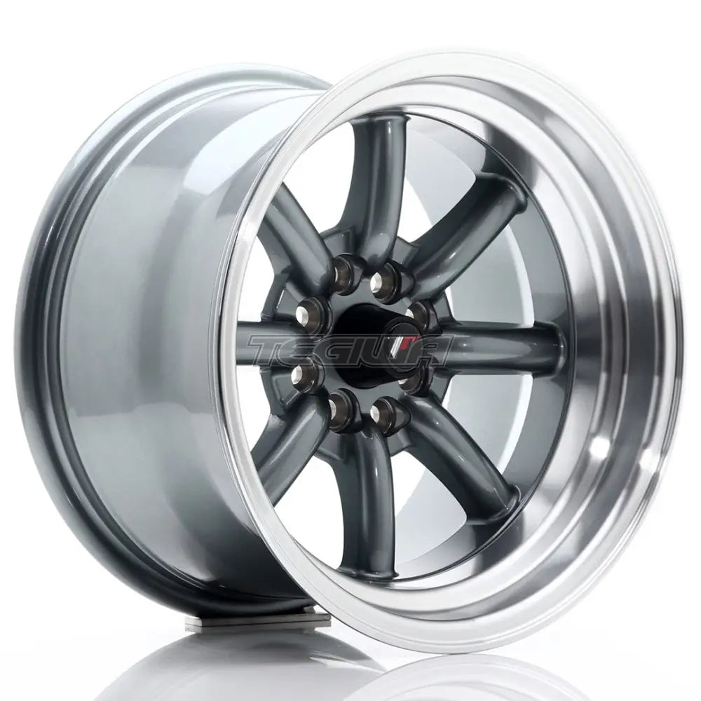 Japan Racing JR19 Alloy Wheel 15x9 ET-13 4x100/114 Gun Metal