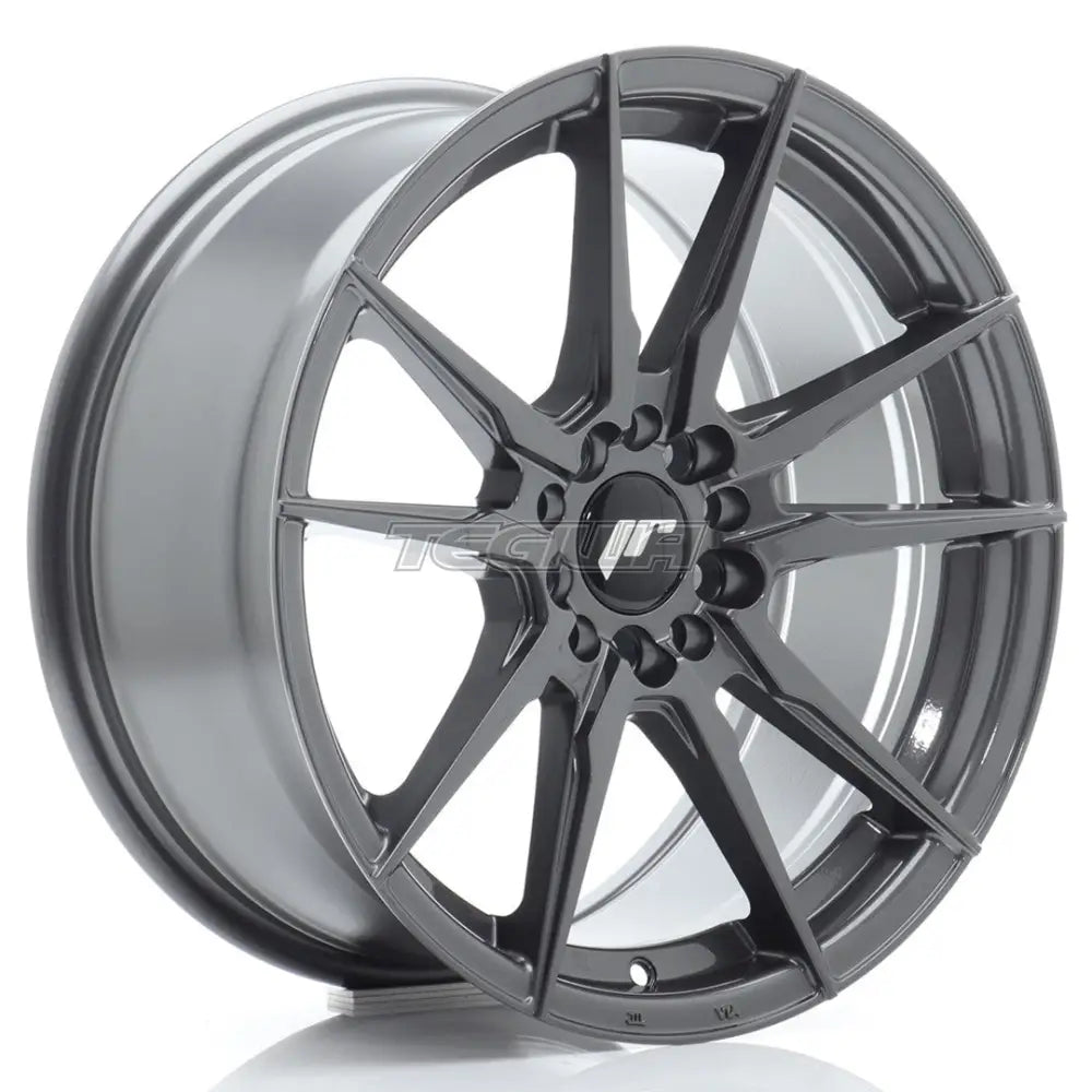 Japan Racing JR21 Alloy Wheel 17x8 ET35 5x108/112 Hyper Gray