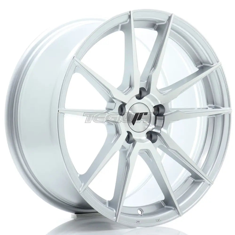 Japan Racing JR21 Alloy Wheel 18x8.5 ET45 5x112 Silver Machined