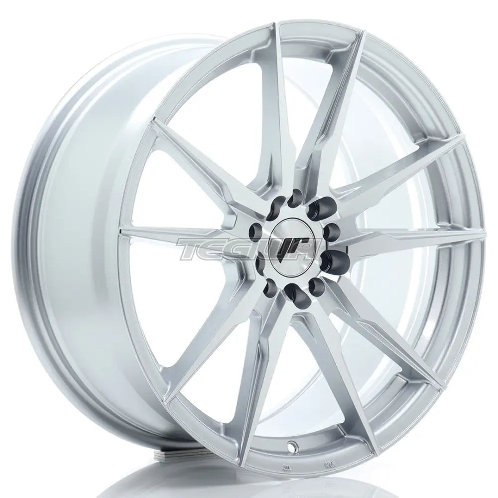 Japan Racing JR21 Alloy Wheel 19x8.5 ET45 5x112/114 Silver Machined Face