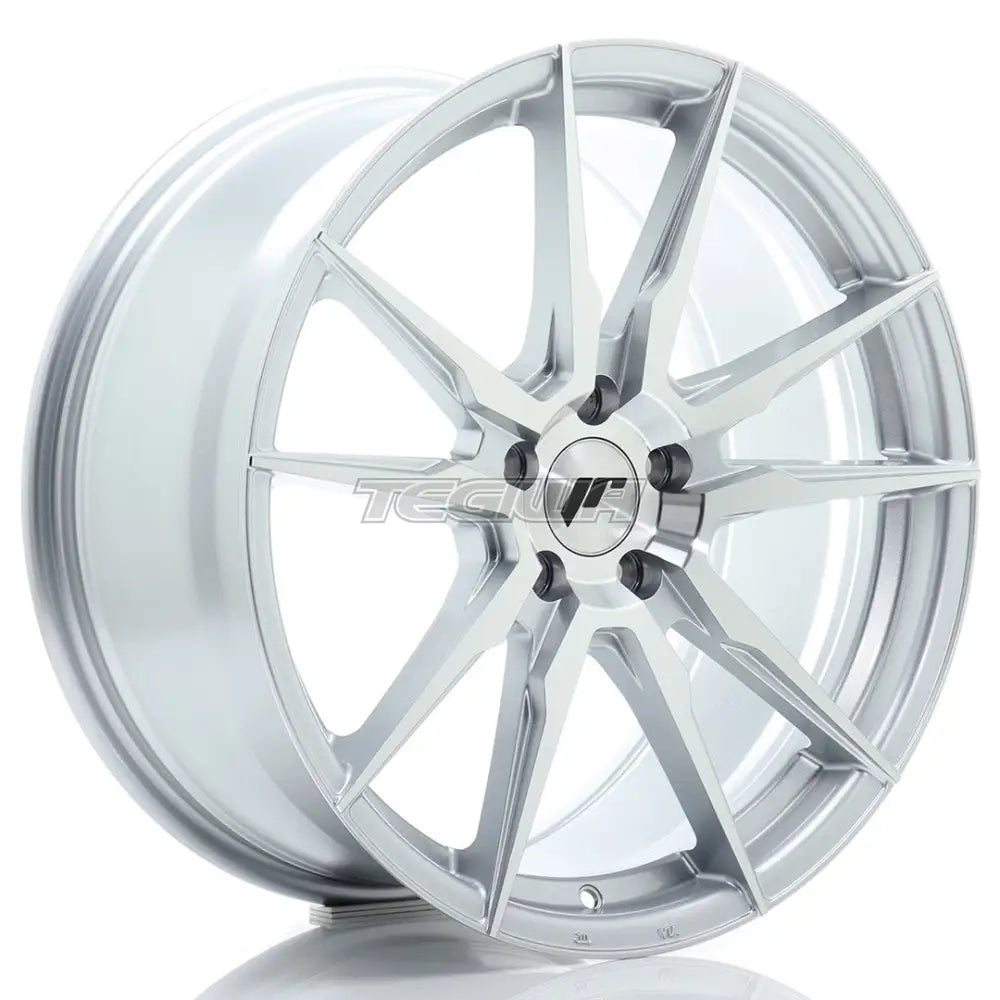 Japan Racing JR21 Alloy Wheel 19x8.5 ET45 5x112 Silver Machined Face