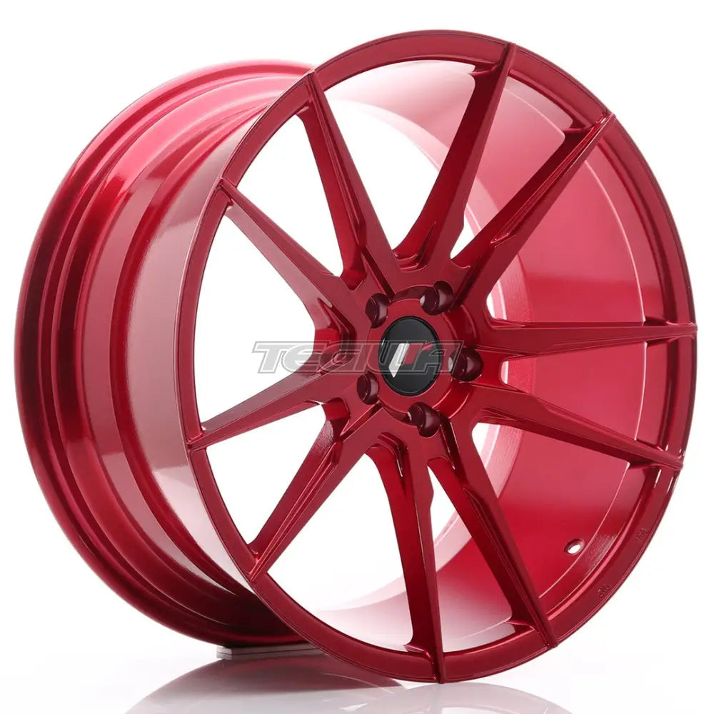 Japan Racing JR21 Alloy Wheel 20x10 ET40 5x112 Platinum Red
