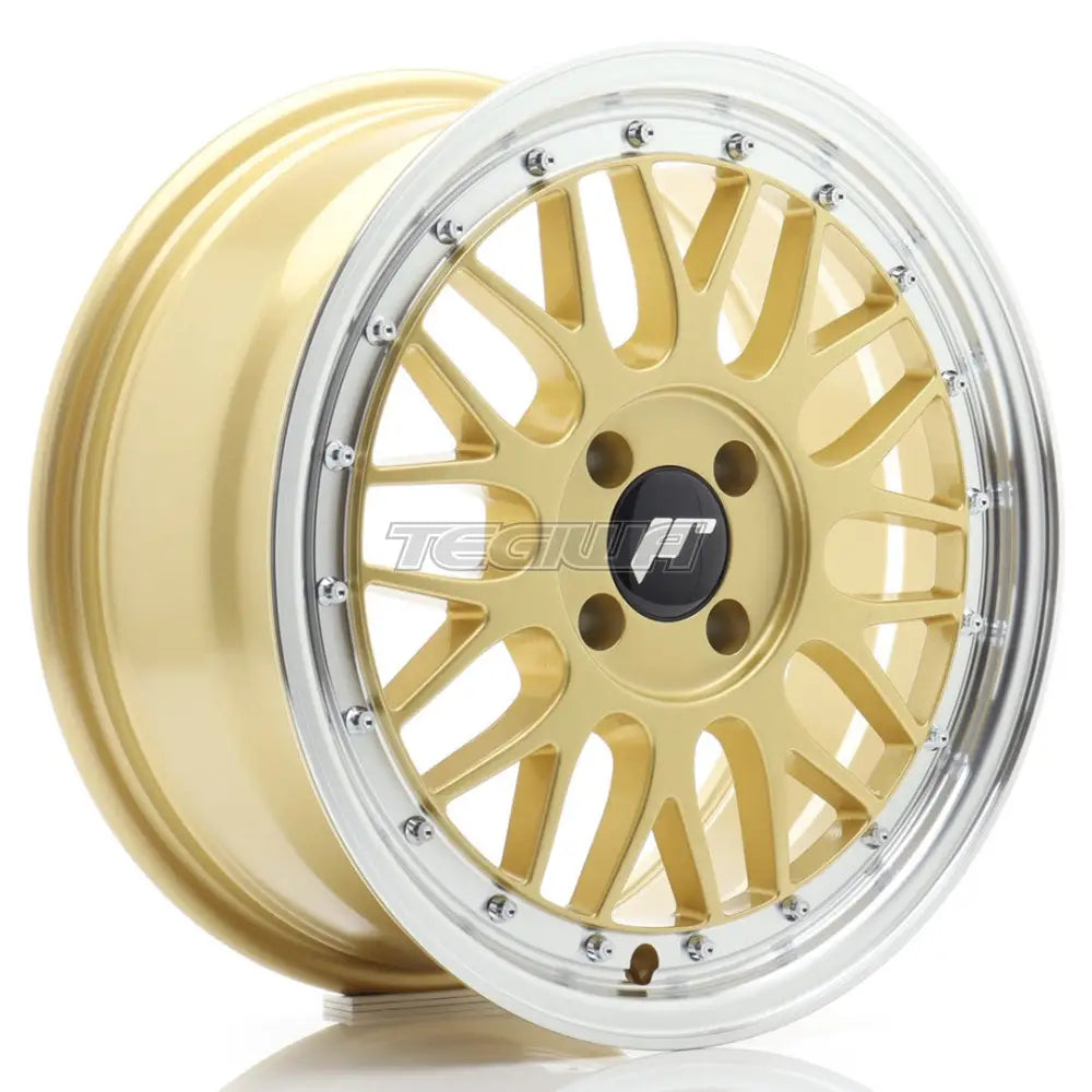 Japan Racing JR23 Alloy Wheel 16x7 ET20 4x100 Gold With Machined Lip