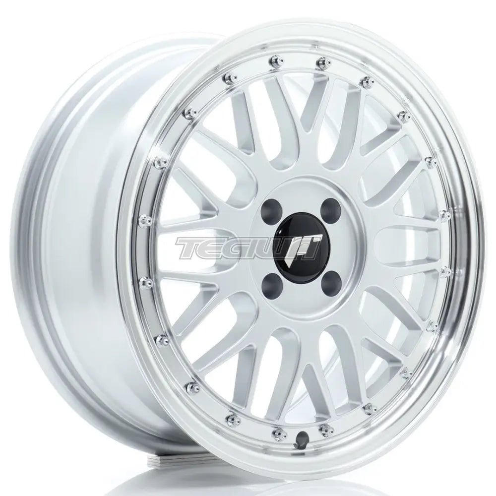 Japan Racing JR23 Alloy Wheel 16x8 ET20 4x100 Hyper Silver With Machined Lip