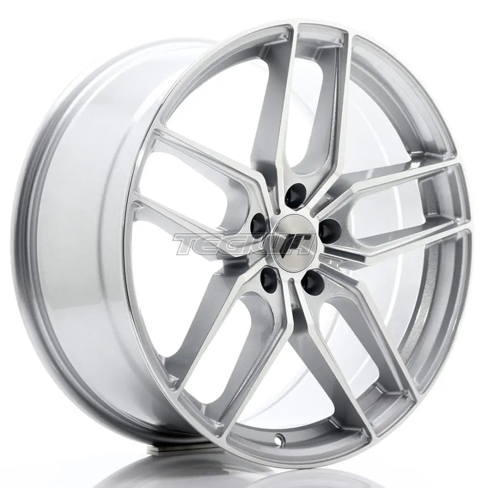 Japan Racing JR25 Alloy Wheel 19x8.5 ET40 5x112 Silver Machined Face