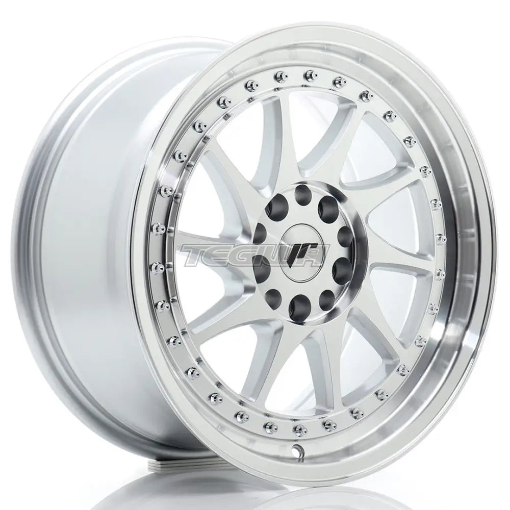 Japan Racing JR26 Alloy Wheel 17x8 ET35 5x100/114 Silver Machined Face