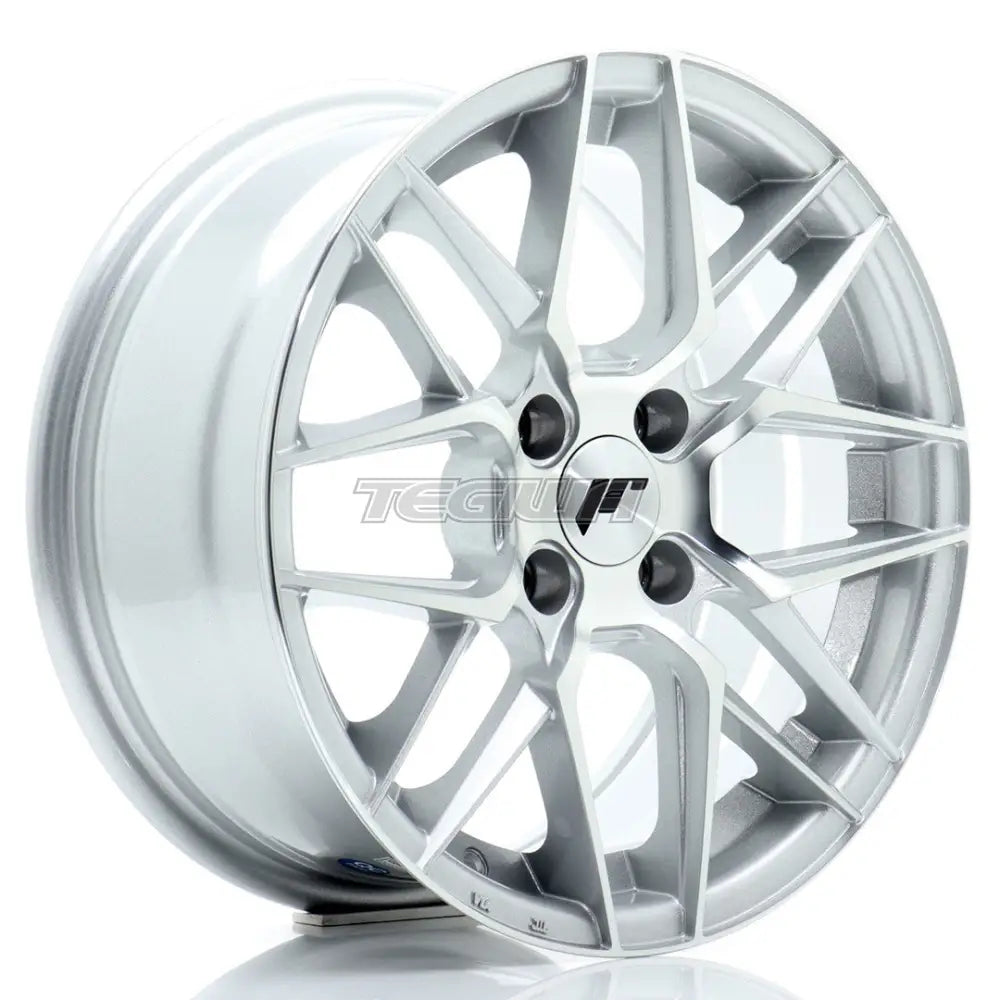 Japan Racing JR28 Alloy Wheel 15x7 ET25 4x100 Silver Machined Face