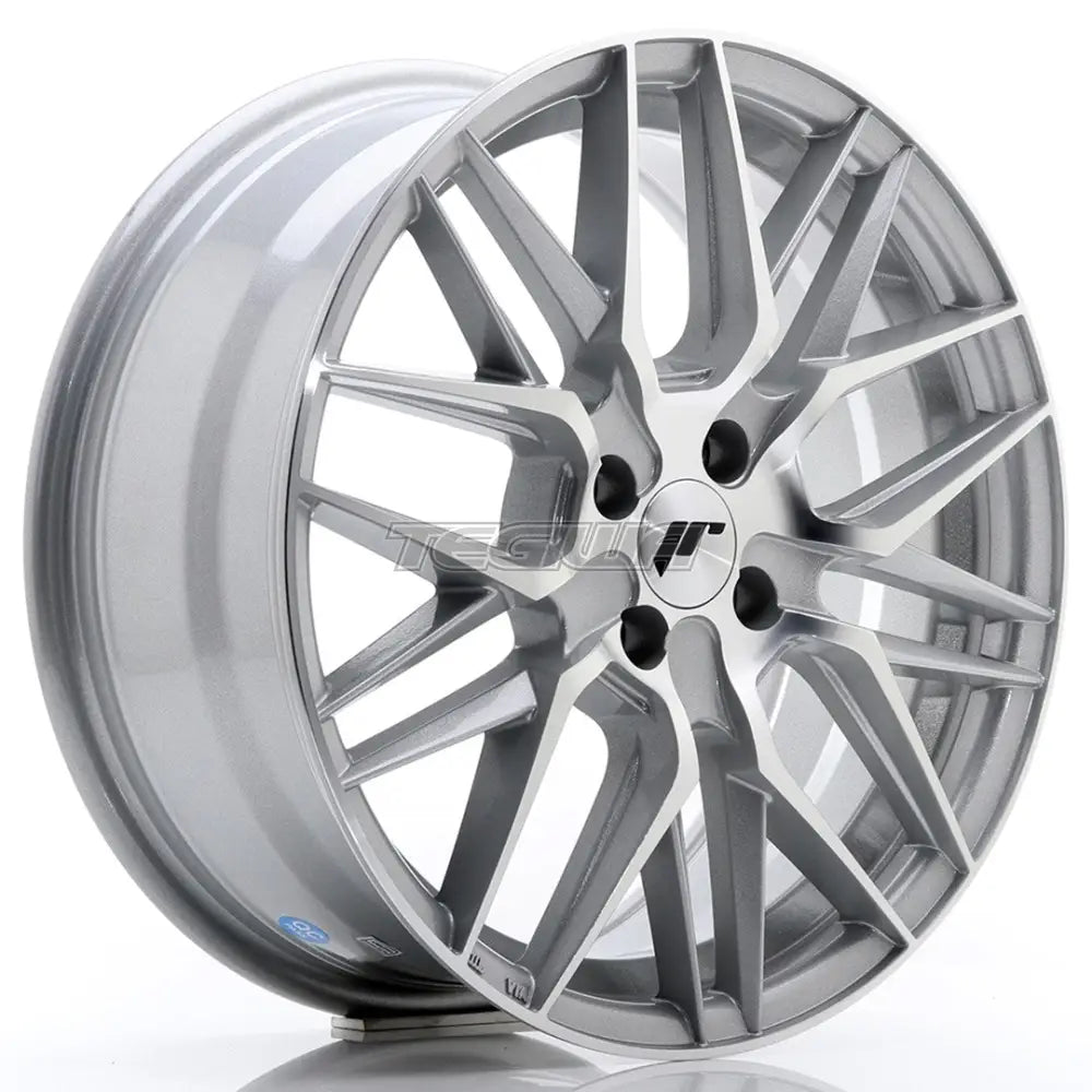 Japan Racing JR28 Alloy Wheel 17x7 ET35 4x108 Silver Machined Face
