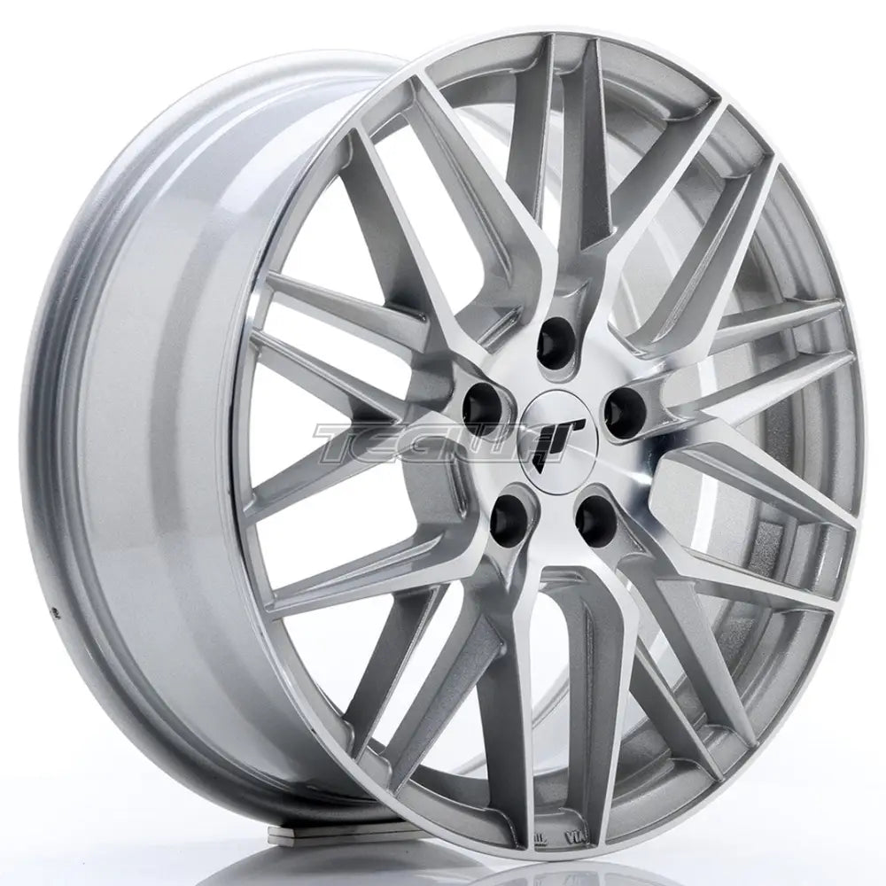 Japan Racing JR28 Alloy Wheel 17x7 ET40 5x112 Silver Machined Face