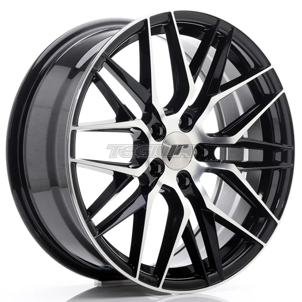 Japan Racing JR28 Alloy Wheel 18x7.5 ET40 5x112 Gloss Black Machined Face