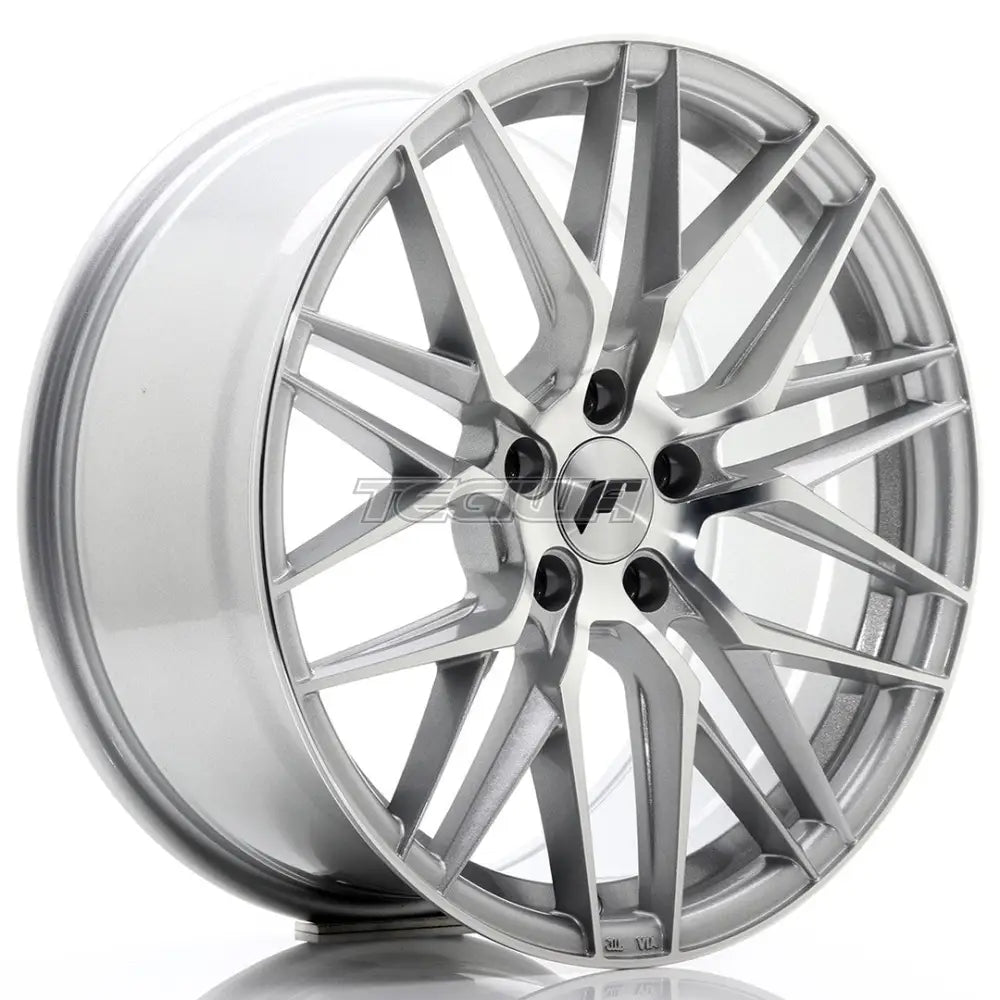Japan Racing JR28 Alloy Wheel 18x8.5 ET35 5x120 Silver Machined Face
