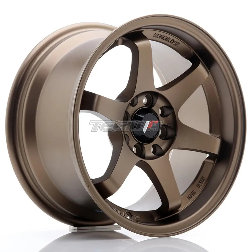 Japan Racing JR3 Alloy Wheel 15x8 ET25 4x100/114 Anodized Bronze