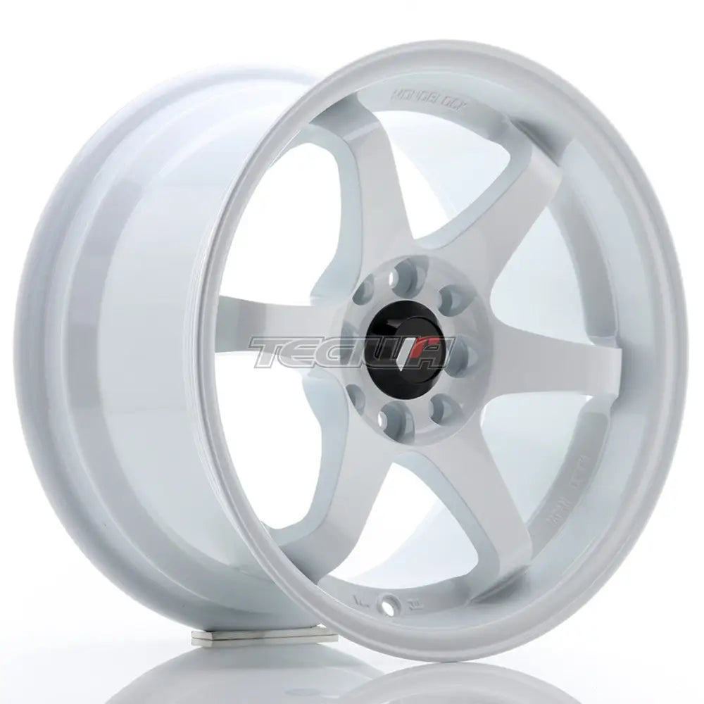 Japan Racing JR3 Alloy Wheel 15x8 ET25 4x100/114 White