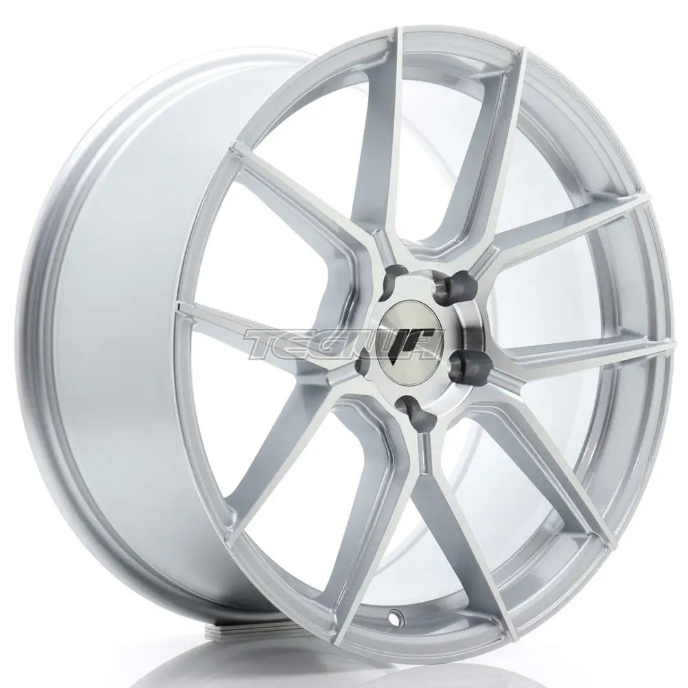 Japan Racing JR30 Alloy Wheel 18x8.5 ET45 5x112 Silver Machined Face