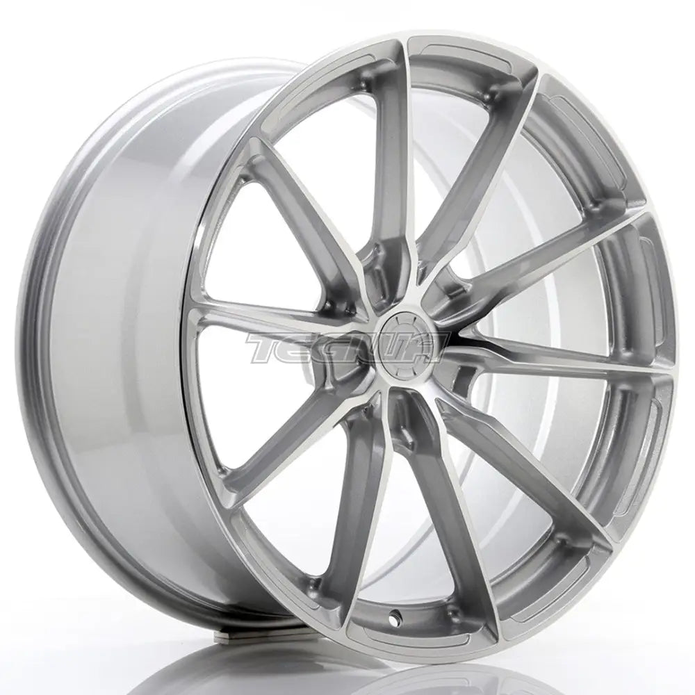 Japan Racing JR37 Alloy Wheel 20x10 ET35 5x112 Silver Machined Face
