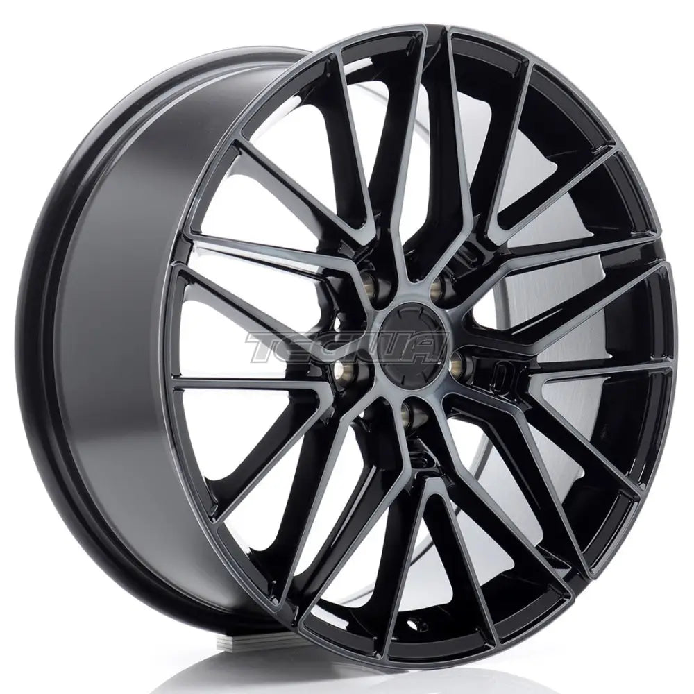 Japan Racing JR38 Alloy Wheel 18x8 ET42 5x112 Black Machined With Tinted Face